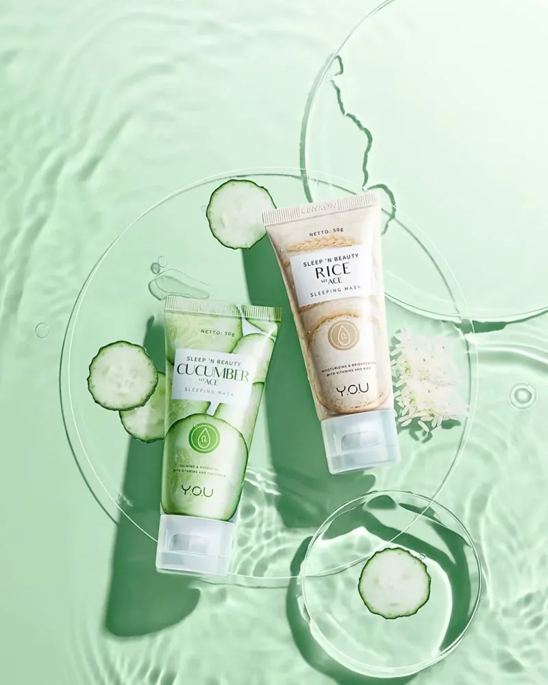 Skincare hero shot