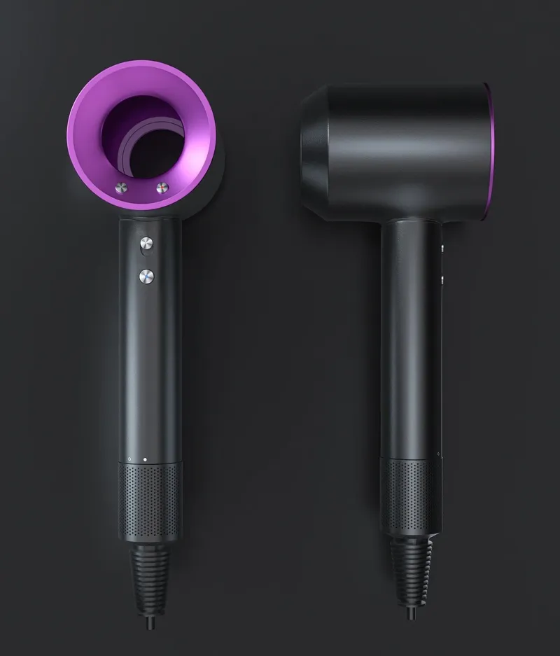 Hair dryer 3D render
