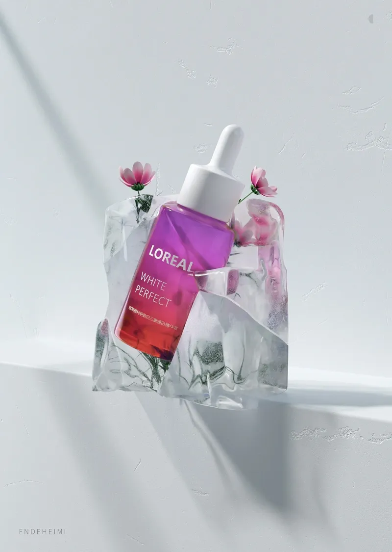 Photorealistic 3D product render example