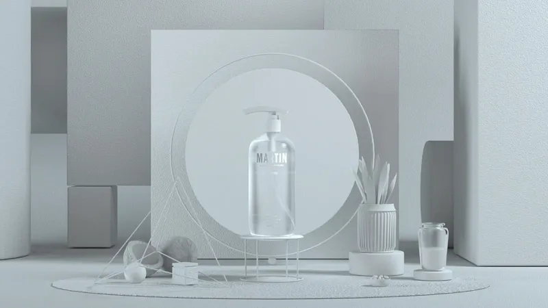 Photorealistic 3D product render example